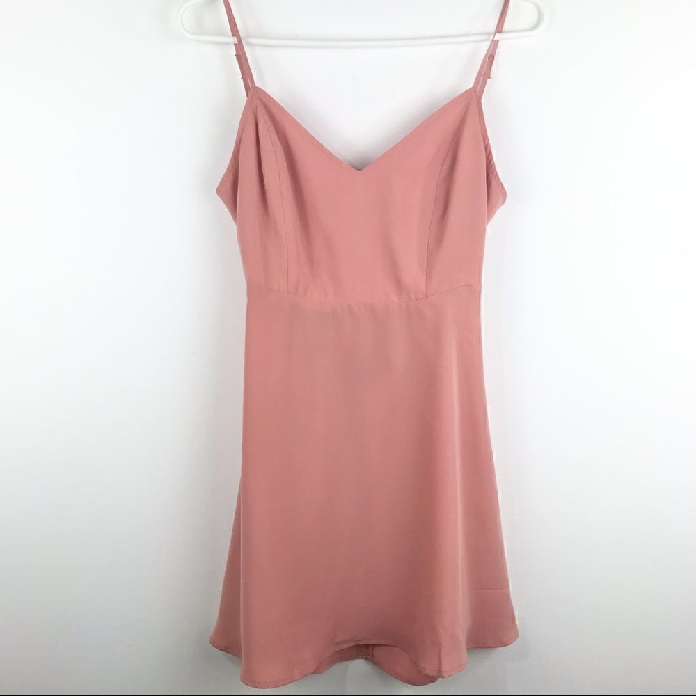 Forever 21 Blush Peach Tank Mini Dress